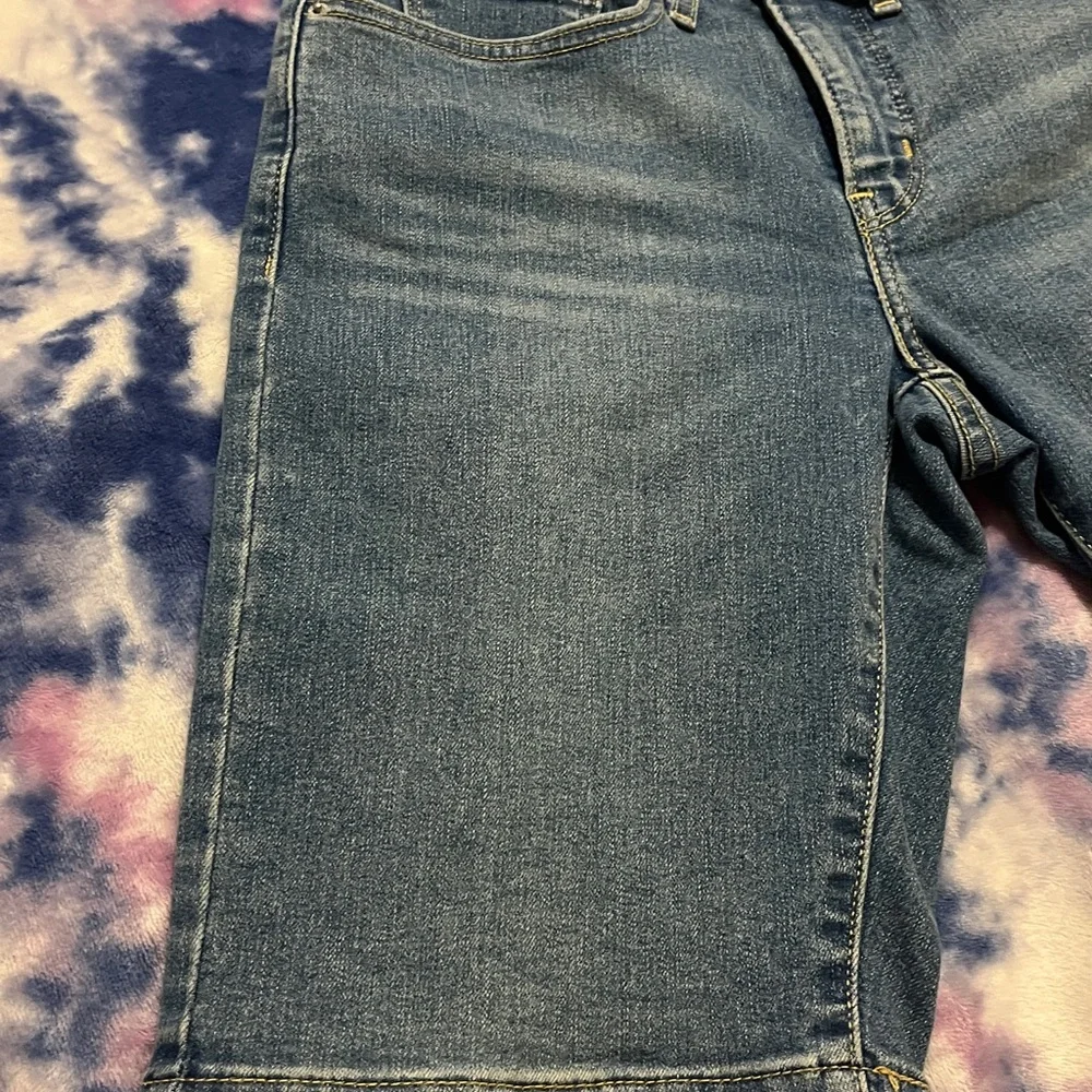 Levi's Shaping Bermuda Denim Shorts